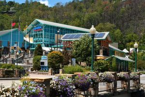exterior photo of the aquarium in pigeon forge